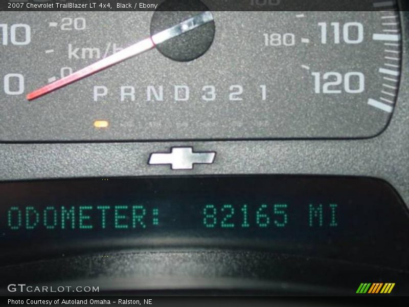 Black / Ebony 2007 Chevrolet TrailBlazer LT 4x4