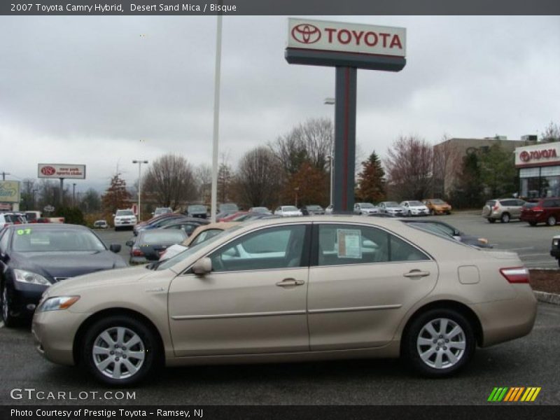 Desert Sand Mica / Bisque 2007 Toyota Camry Hybrid