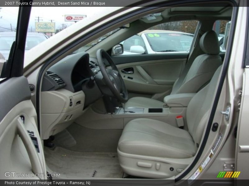 Desert Sand Mica / Bisque 2007 Toyota Camry Hybrid