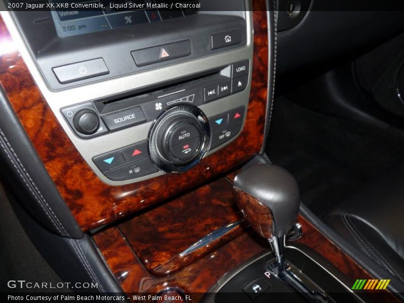 Liquid Silver Metallic / Charcoal 2007 Jaguar XK XK8 Convertible