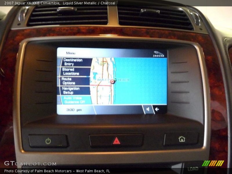 Liquid Silver Metallic / Charcoal 2007 Jaguar XK XK8 Convertible