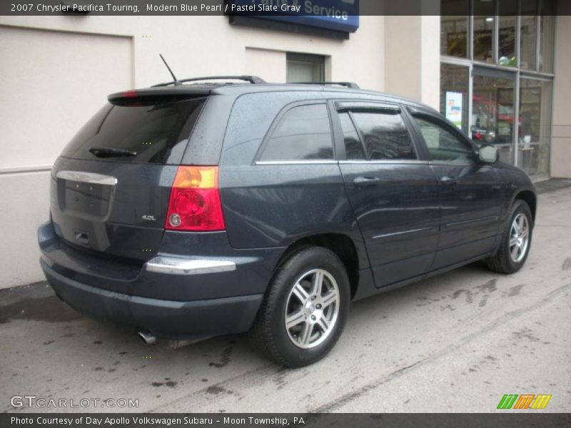 Modern Blue Pearl / Pastel Slate Gray 2007 Chrysler Pacifica Touring