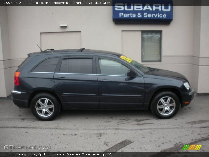 Modern Blue Pearl / Pastel Slate Gray 2007 Chrysler Pacifica Touring