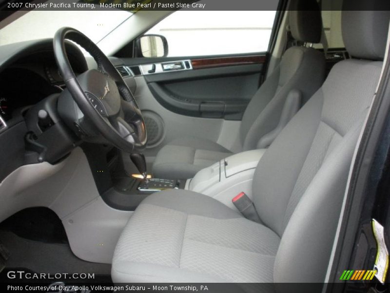 Modern Blue Pearl / Pastel Slate Gray 2007 Chrysler Pacifica Touring