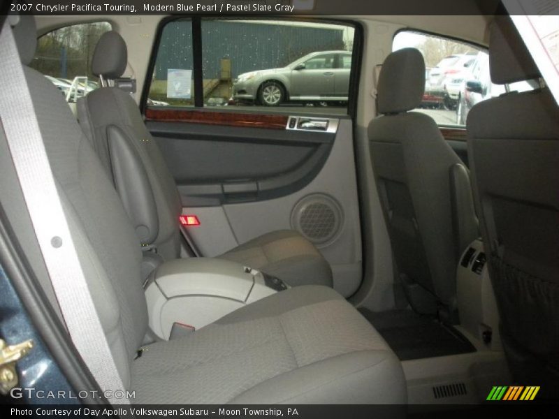 Modern Blue Pearl / Pastel Slate Gray 2007 Chrysler Pacifica Touring