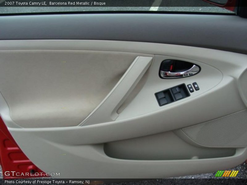Barcelona Red Metallic / Bisque 2007 Toyota Camry LE