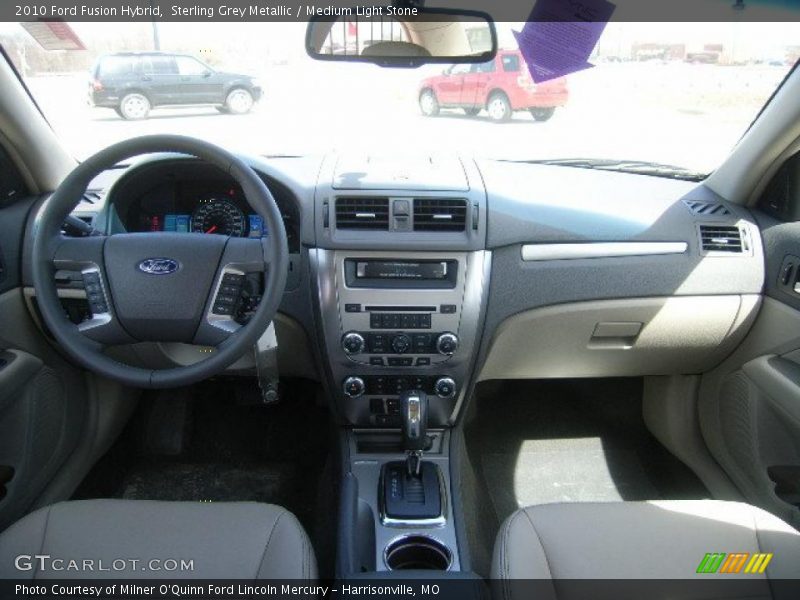 Sterling Grey Metallic / Medium Light Stone 2010 Ford Fusion Hybrid