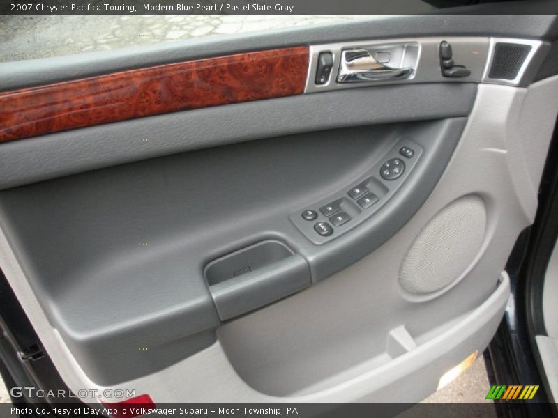Modern Blue Pearl / Pastel Slate Gray 2007 Chrysler Pacifica Touring