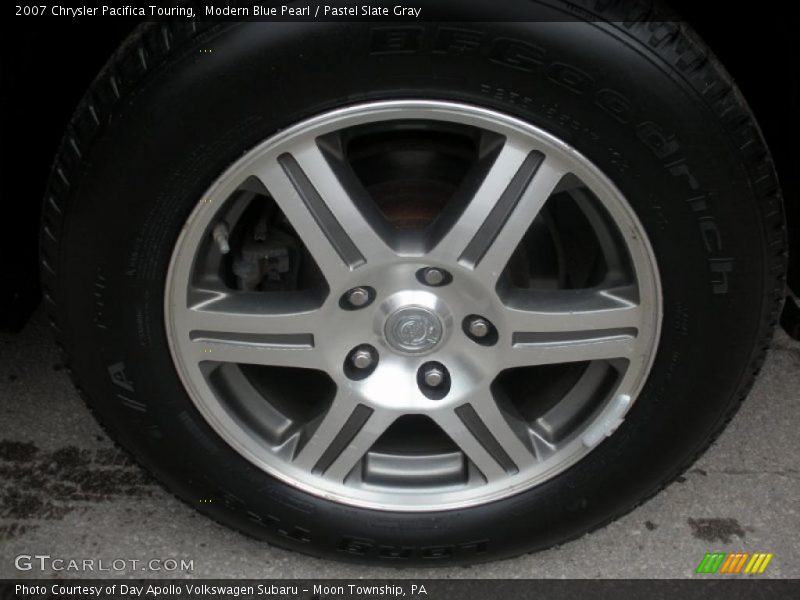 Modern Blue Pearl / Pastel Slate Gray 2007 Chrysler Pacifica Touring