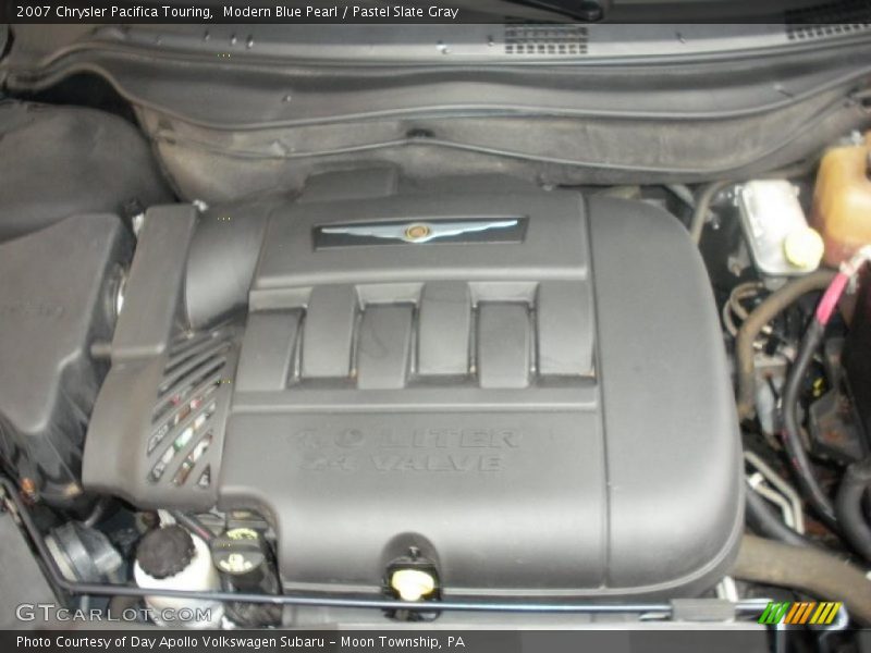 Modern Blue Pearl / Pastel Slate Gray 2007 Chrysler Pacifica Touring