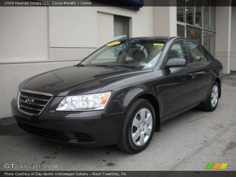 Cocoa Metallic / Camel 2009 Hyundai Sonata GLS