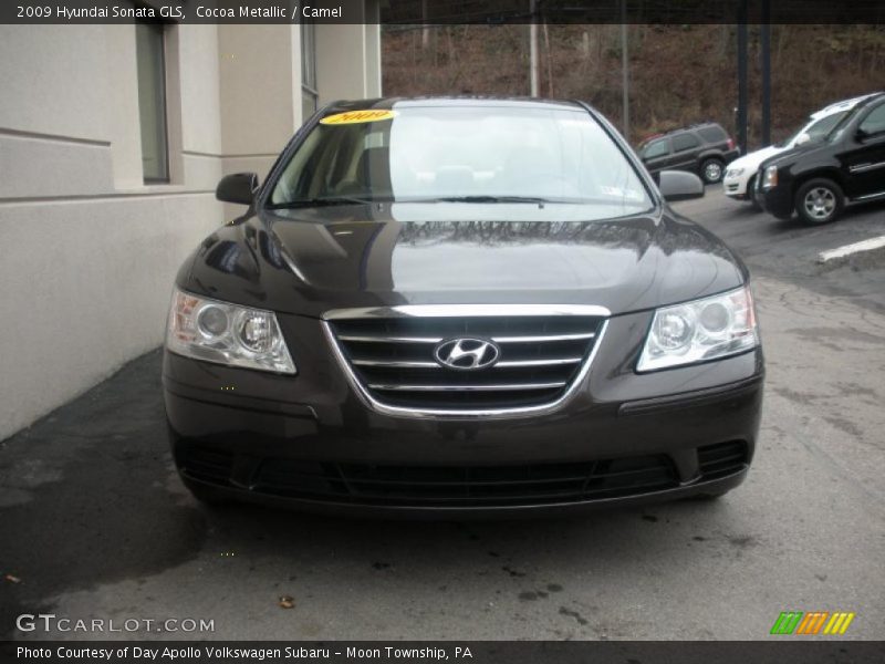 Cocoa Metallic / Camel 2009 Hyundai Sonata GLS