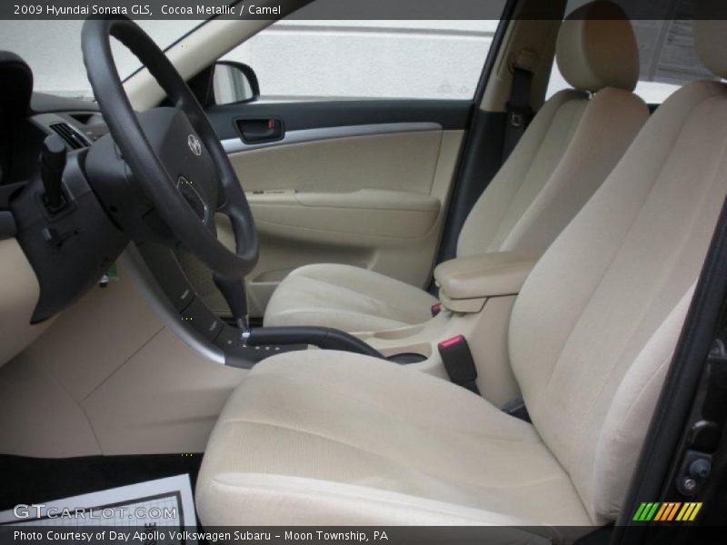 Cocoa Metallic / Camel 2009 Hyundai Sonata GLS