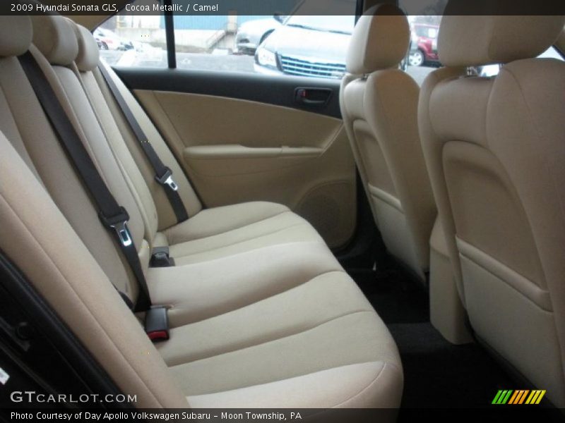 Cocoa Metallic / Camel 2009 Hyundai Sonata GLS