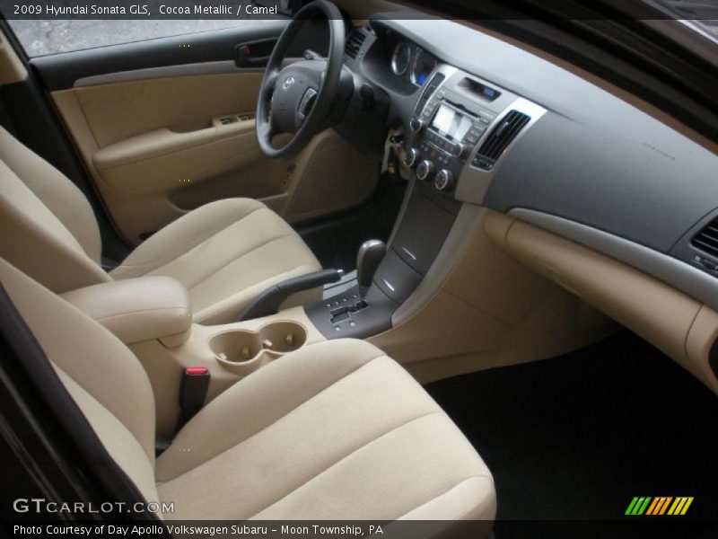 Cocoa Metallic / Camel 2009 Hyundai Sonata GLS