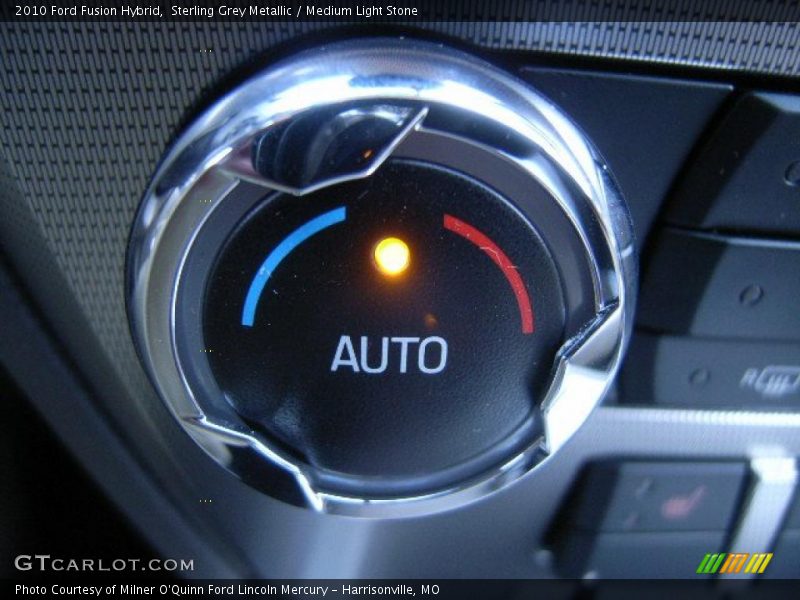Sterling Grey Metallic / Medium Light Stone 2010 Ford Fusion Hybrid