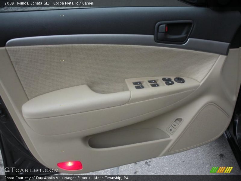 Cocoa Metallic / Camel 2009 Hyundai Sonata GLS