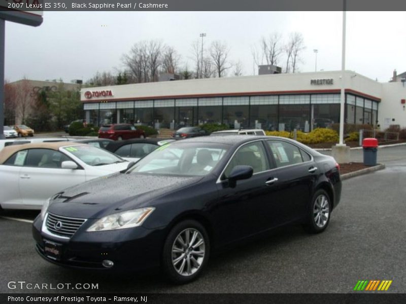 Black Sapphire Pearl / Cashmere 2007 Lexus ES 350