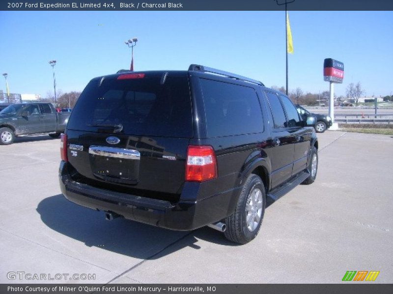 Black / Charcoal Black 2007 Ford Expedition EL Limited 4x4