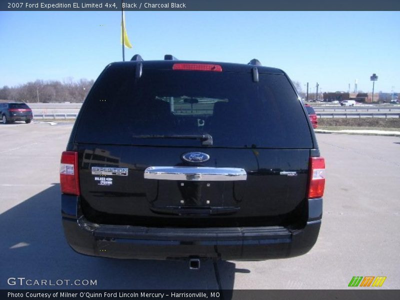 Black / Charcoal Black 2007 Ford Expedition EL Limited 4x4
