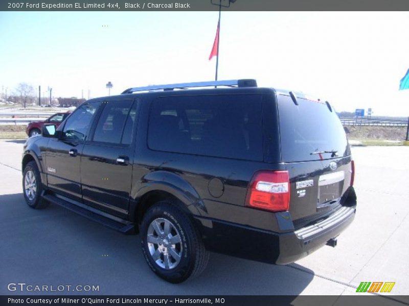 Black / Charcoal Black 2007 Ford Expedition EL Limited 4x4