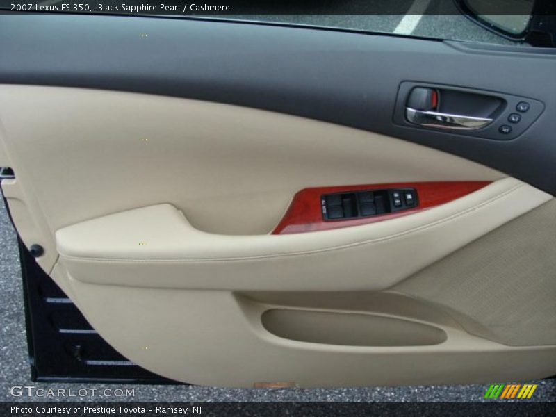 Black Sapphire Pearl / Cashmere 2007 Lexus ES 350