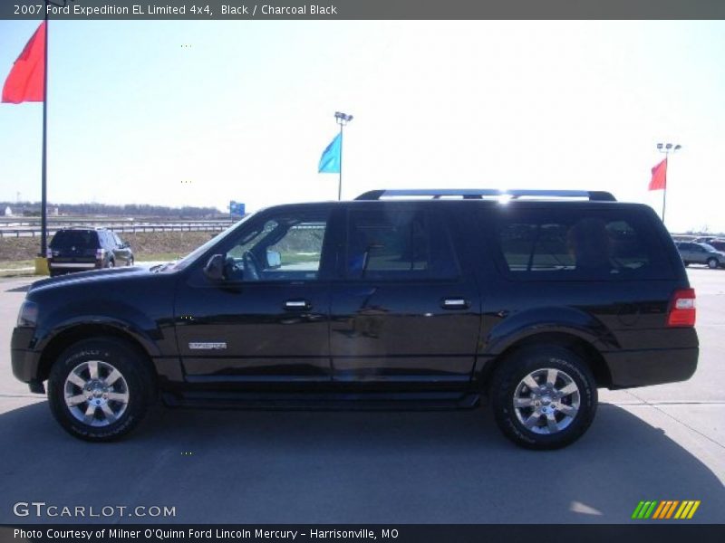 Black / Charcoal Black 2007 Ford Expedition EL Limited 4x4
