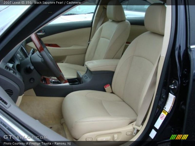 Black Sapphire Pearl / Cashmere 2007 Lexus ES 350