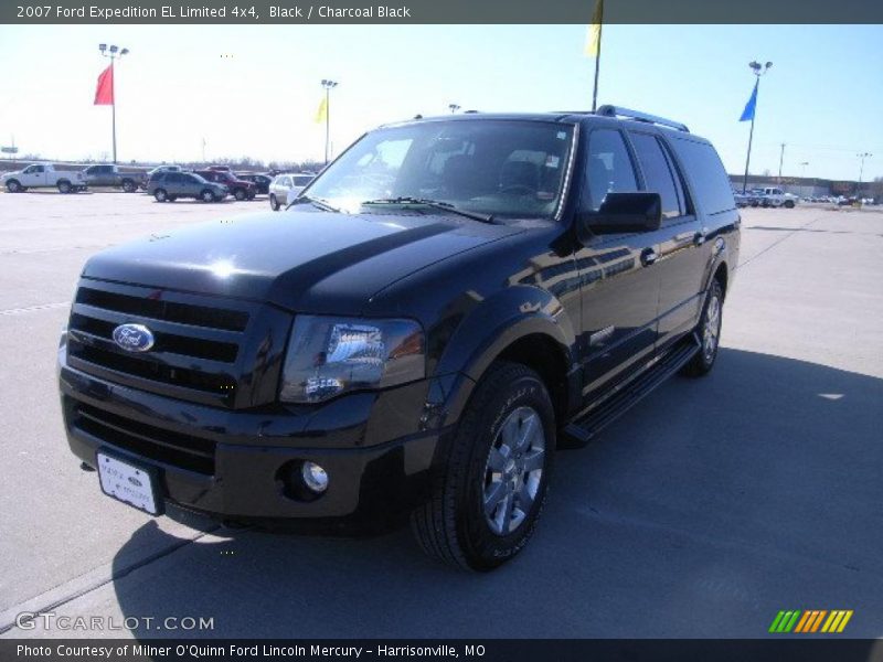 Black / Charcoal Black 2007 Ford Expedition EL Limited 4x4