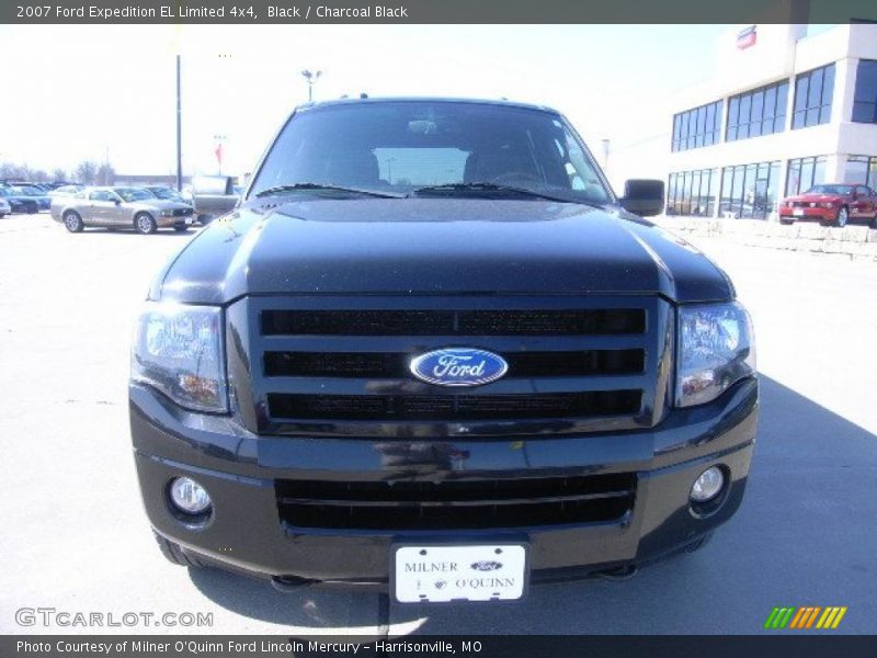 Black / Charcoal Black 2007 Ford Expedition EL Limited 4x4