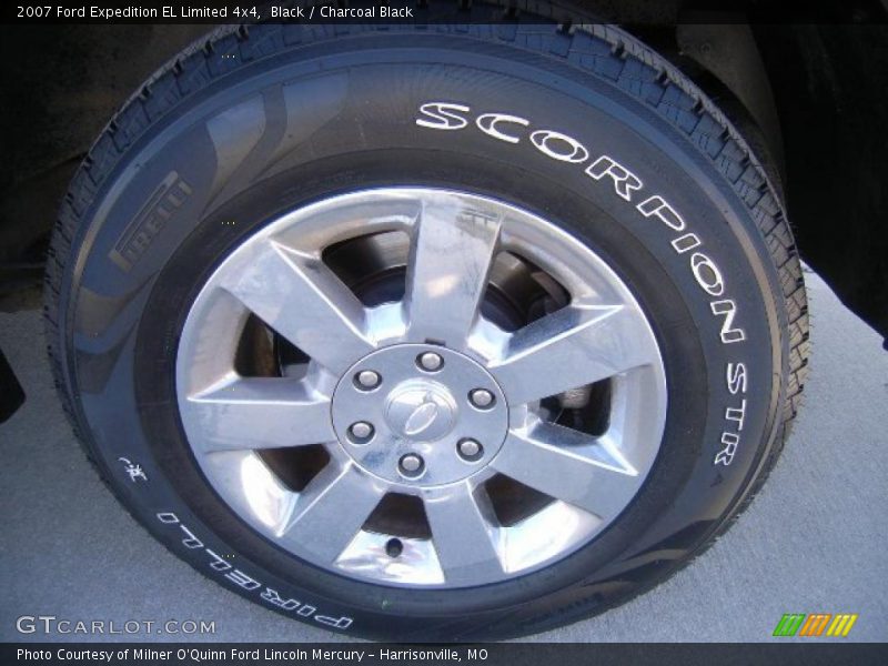 Black / Charcoal Black 2007 Ford Expedition EL Limited 4x4