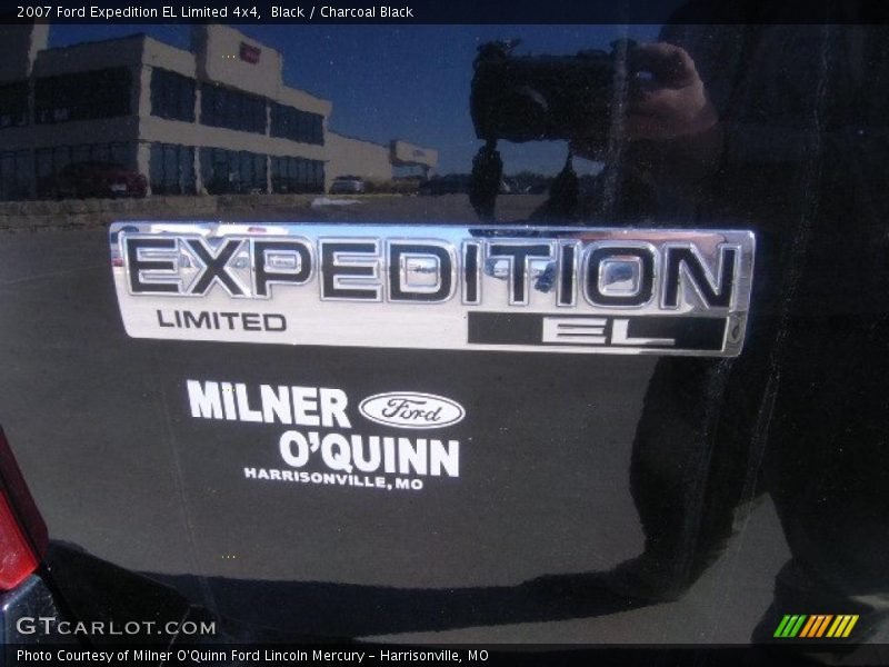 Black / Charcoal Black 2007 Ford Expedition EL Limited 4x4