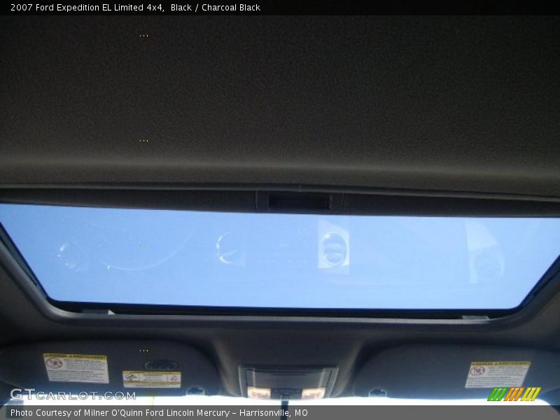 Black / Charcoal Black 2007 Ford Expedition EL Limited 4x4