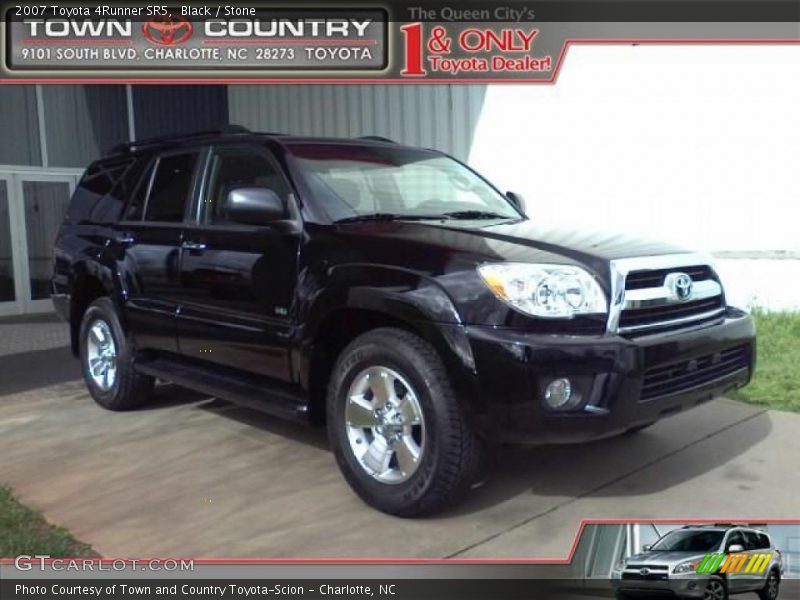 Black / Stone 2007 Toyota 4Runner SR5