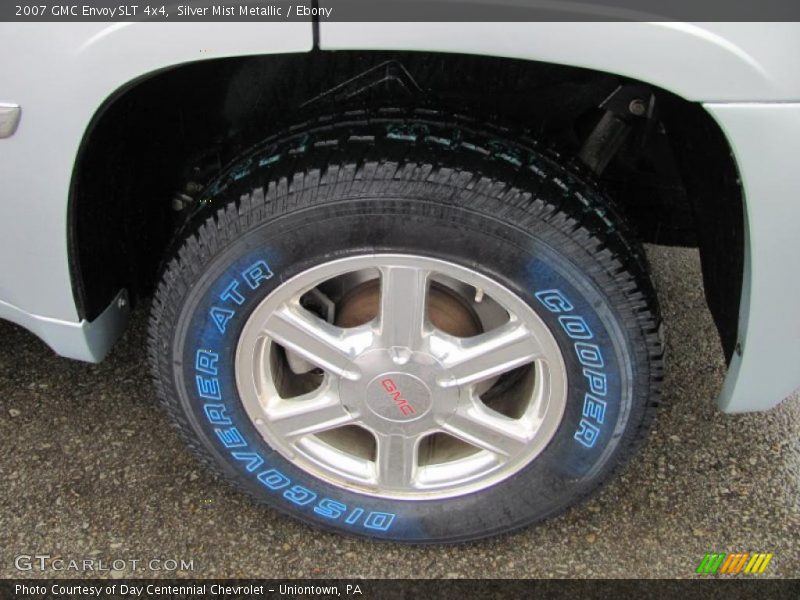 Silver Mist Metallic / Ebony 2007 GMC Envoy SLT 4x4