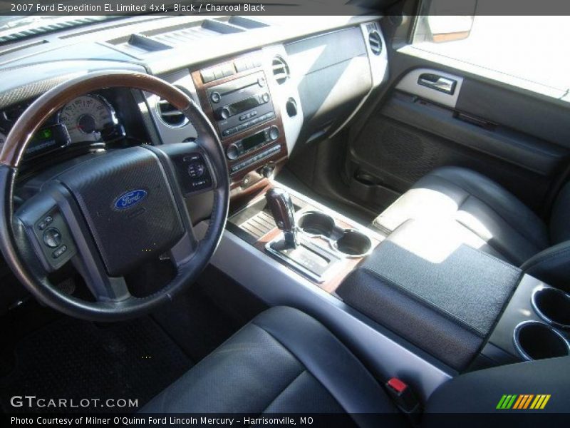 Black / Charcoal Black 2007 Ford Expedition EL Limited 4x4