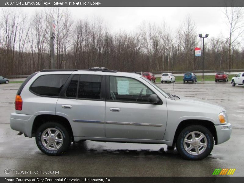 Silver Mist Metallic / Ebony 2007 GMC Envoy SLT 4x4