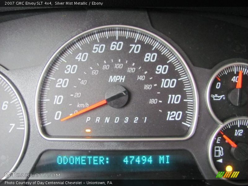 Silver Mist Metallic / Ebony 2007 GMC Envoy SLT 4x4