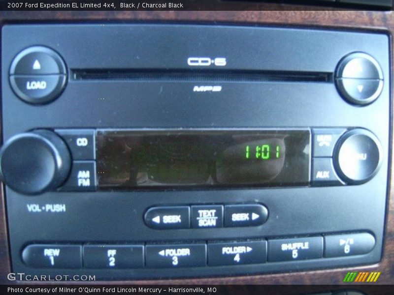 Black / Charcoal Black 2007 Ford Expedition EL Limited 4x4