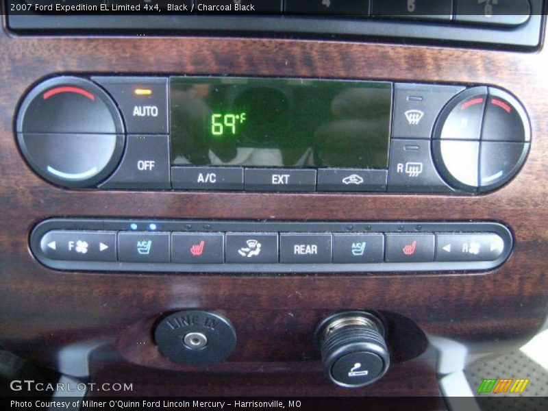 Black / Charcoal Black 2007 Ford Expedition EL Limited 4x4