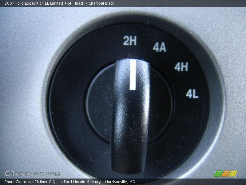 Black / Charcoal Black 2007 Ford Expedition EL Limited 4x4