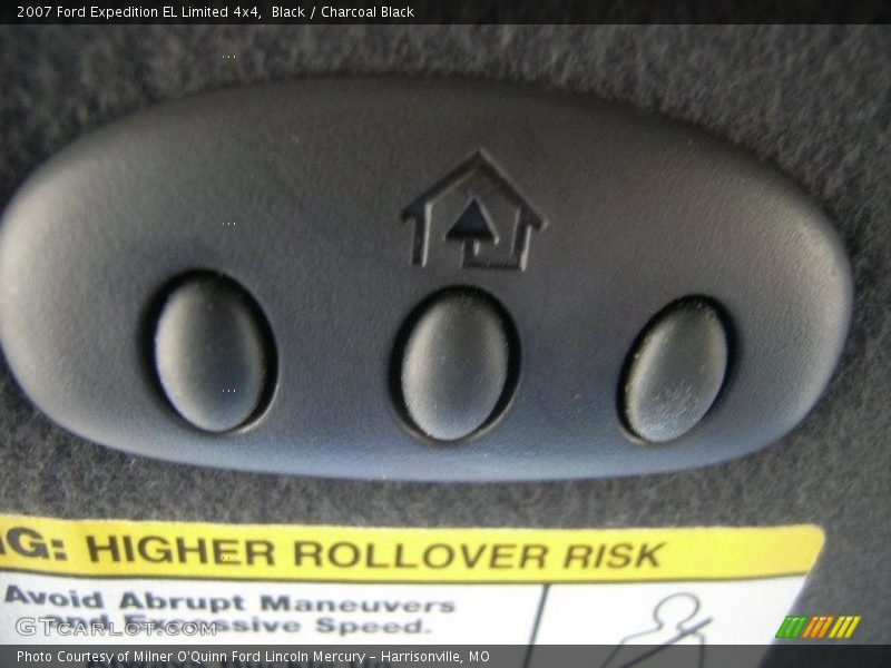 Black / Charcoal Black 2007 Ford Expedition EL Limited 4x4