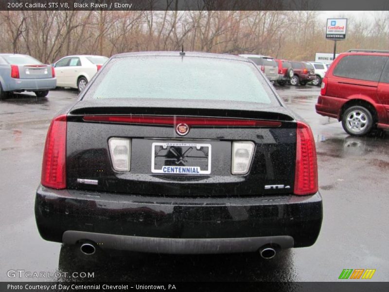 Black Raven / Ebony 2006 Cadillac STS V8