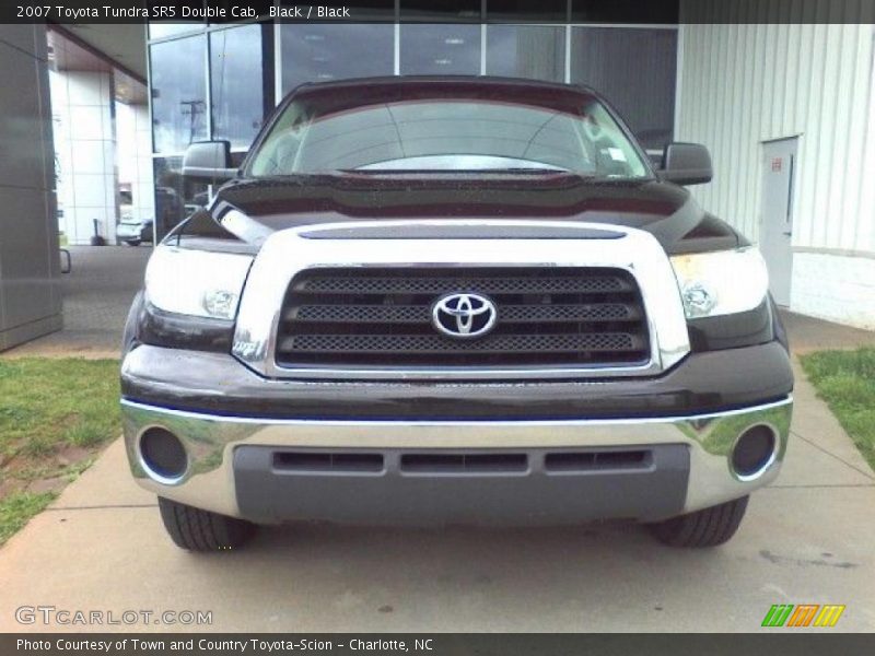Black / Black 2007 Toyota Tundra SR5 Double Cab
