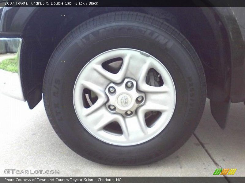Black / Black 2007 Toyota Tundra SR5 Double Cab