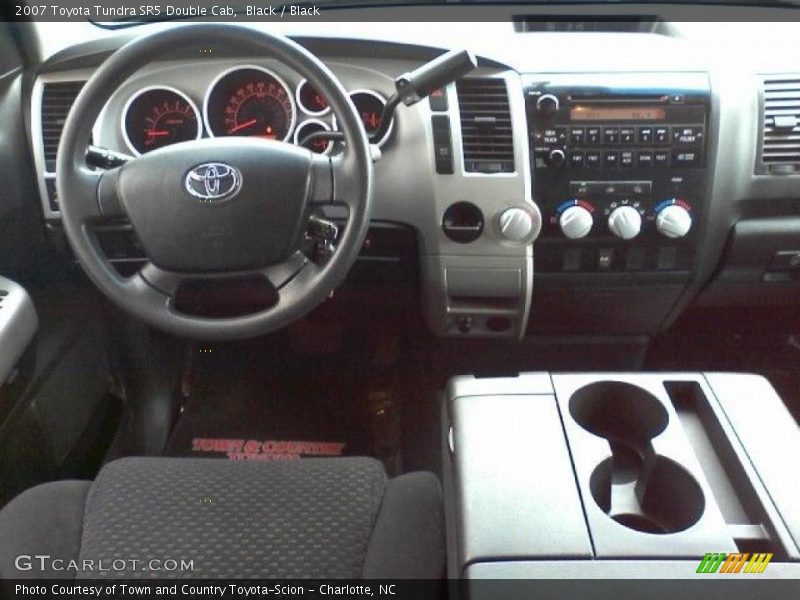 Black / Black 2007 Toyota Tundra SR5 Double Cab