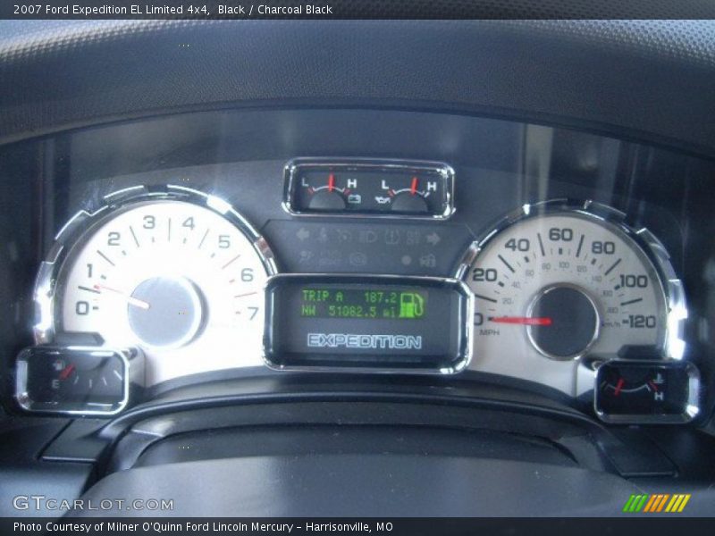 Black / Charcoal Black 2007 Ford Expedition EL Limited 4x4