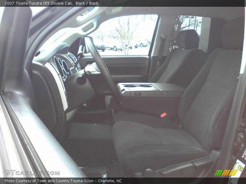 Black / Black 2007 Toyota Tundra SR5 Double Cab