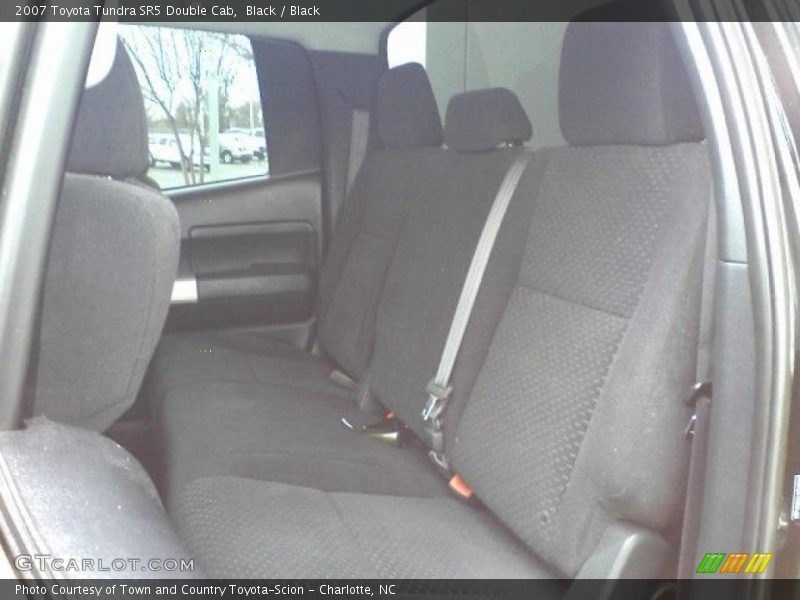 Black / Black 2007 Toyota Tundra SR5 Double Cab
