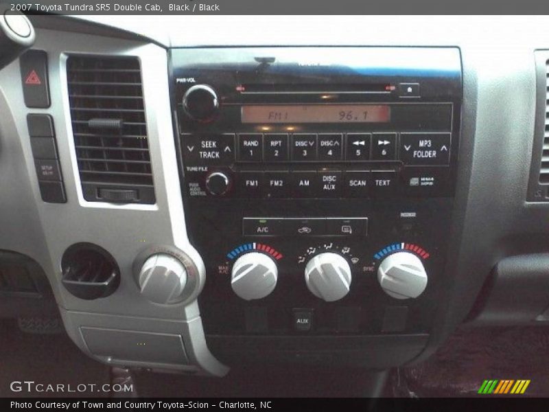 Black / Black 2007 Toyota Tundra SR5 Double Cab